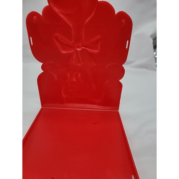 Vintage Dr. Seuss “Cat in the Hat”Book Shelf Holder Plastic Storage Folding Rack - Picture 9 of 15